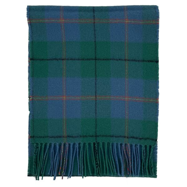 Scottish Wool Tartan Scarf-M11