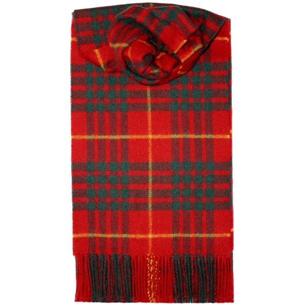 Scottish Wool Tartan Scarf-M10