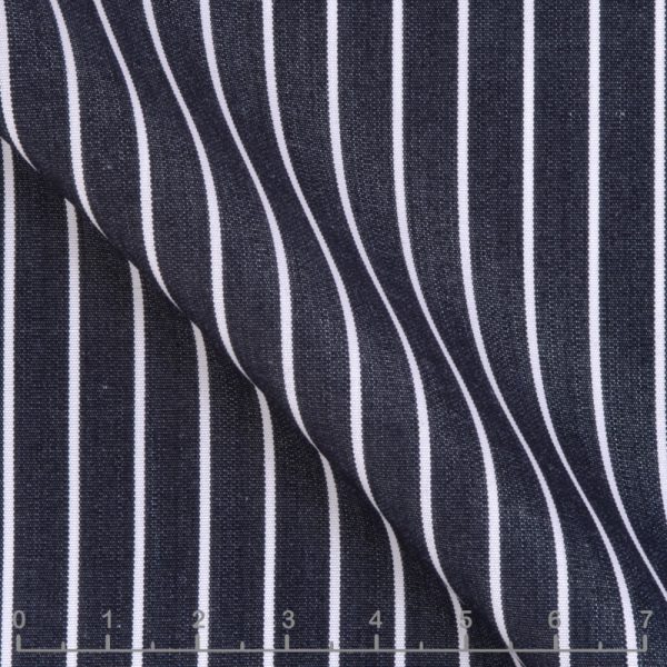 Black and White Stripe Fabric 3030-W2900-0031