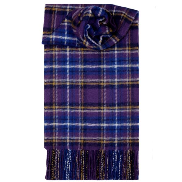 Scottish Wool Tartan Scarf-M18