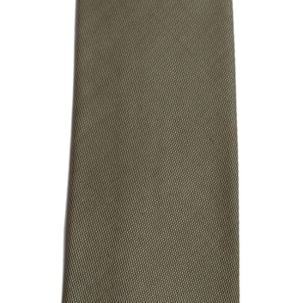 Grey Silk & wool Hand-rolled Tie - Image 3