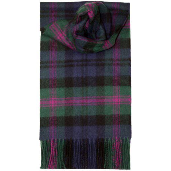 Scottish Wool Tartan scarf - M2