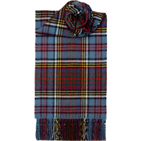 Highlands Brushed wool Tartan scarves