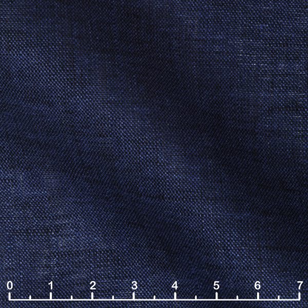 French Navy Blue Linen 3985-W1610-0091