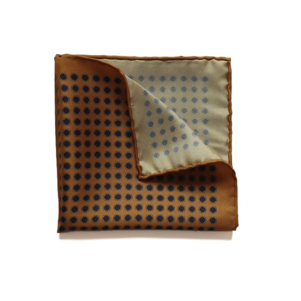 Printed Silk Pocket Square - Image 2