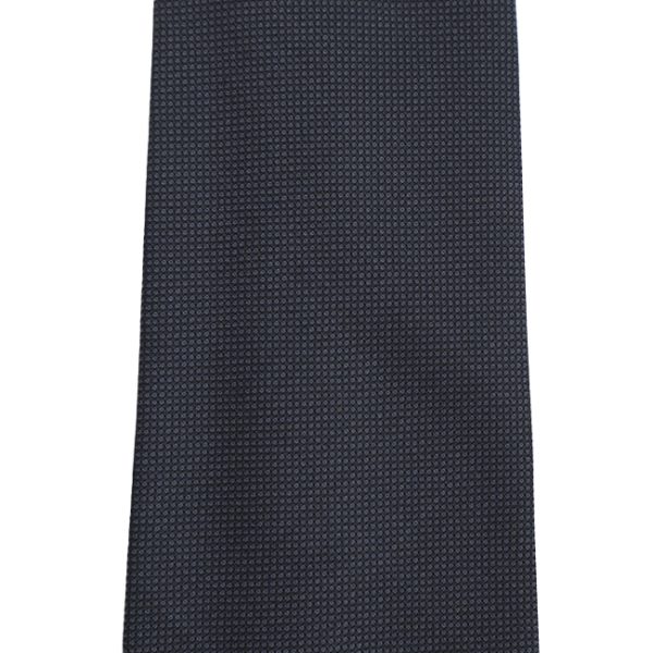 Navy blue Wool Hand-rolled Tie - Image 3