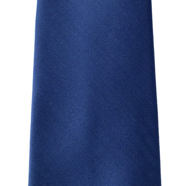 Royal blue Handrolled Gabardine Tie - Image 3