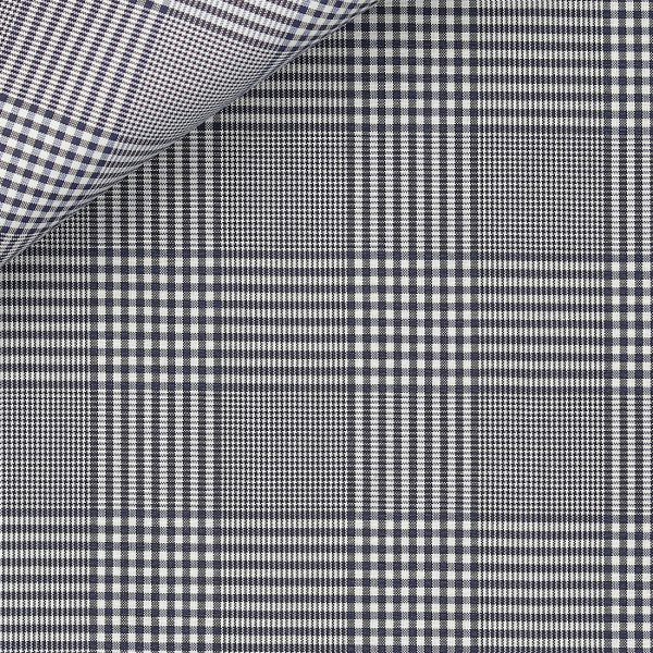 Grey and Black Prince of Wales Fabric