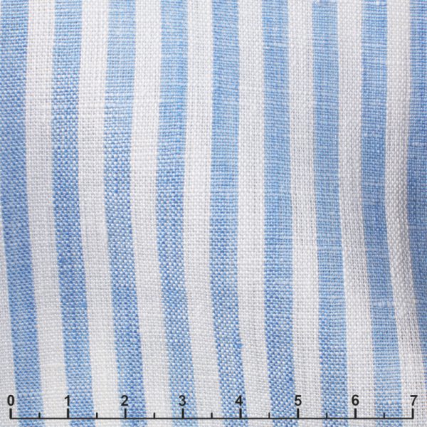 Blue Striped Linen 3985-W2210-0002