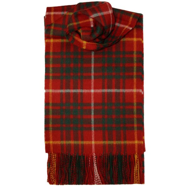 Scottish Wool Tartan Scarf-M5