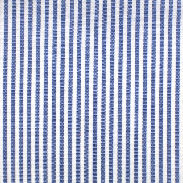 Blue Striped Cotton Linen 1307E-W0190-0007 - Image 2