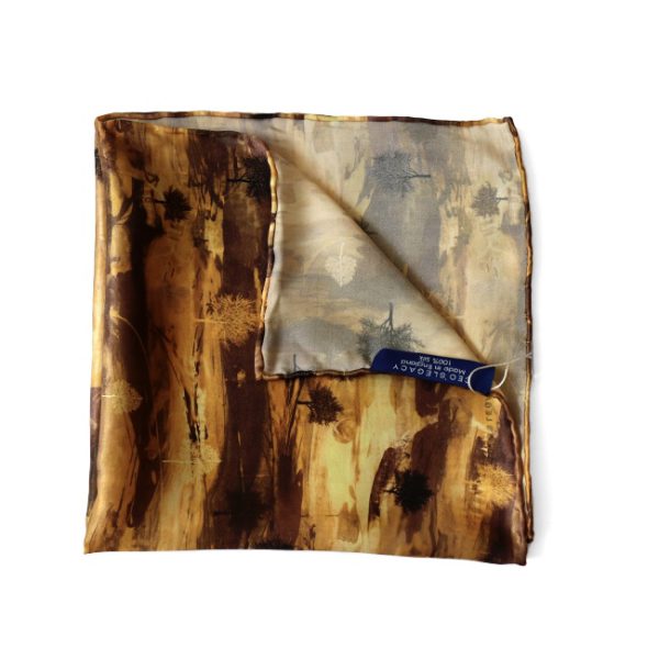 Scenery Printed Pocket Square - Image 2