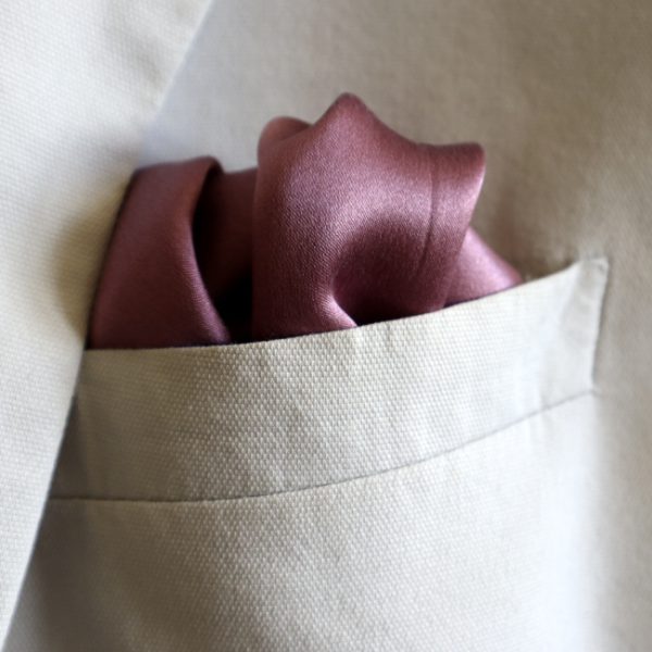 Plain Silk Pocket Square