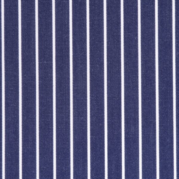 Navy and White Stripe Fabric 3030-W2900-0051 - Image 2