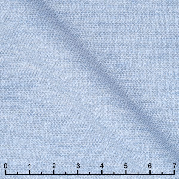 Sky blue Pique Fabric