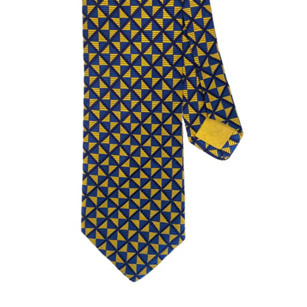 Blue& Yellow Tie