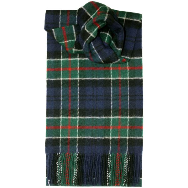 Scottish Wool Tartan Scarf-M14