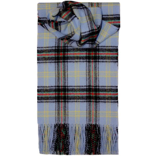 Scottish Wool Tartan Scarf-M3