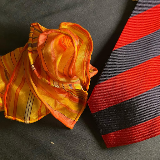 Hand-Rolled Silk Pocket Square