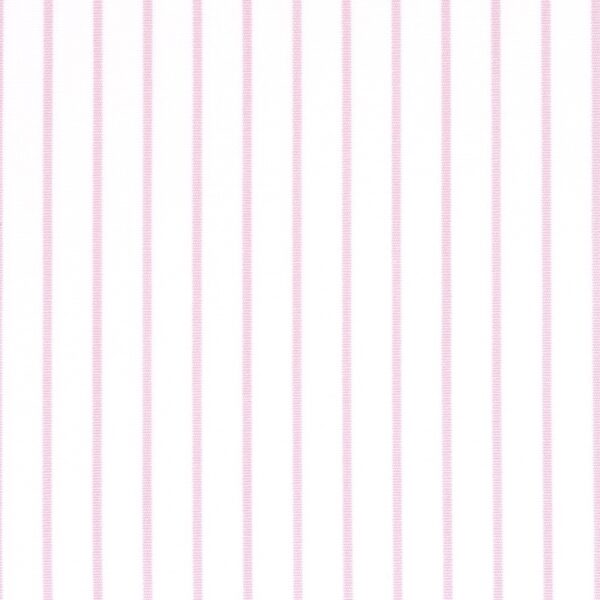 Pink Stripe White Fabric 3030-W120-0005