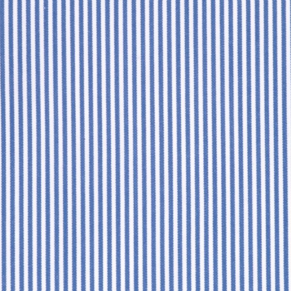 Royal Blue Fine Bengal Stripe - Image 2